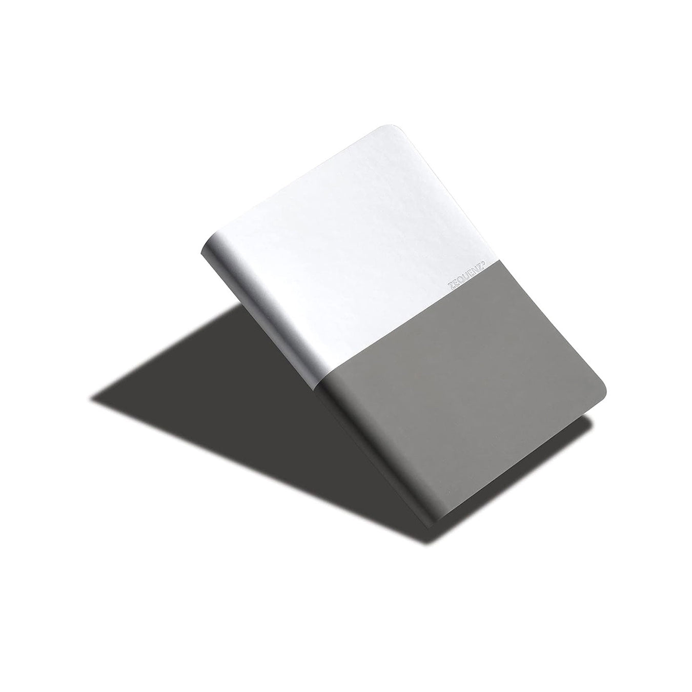 Zequenz A5 & A6 Size Notebook Set Pack of 2 Squared & Blank Acid Free Paper 400 Pages Each Book 70GSM 360 Degree Flexibility 100% Handmade Basic Plus Series Silver Grey Book