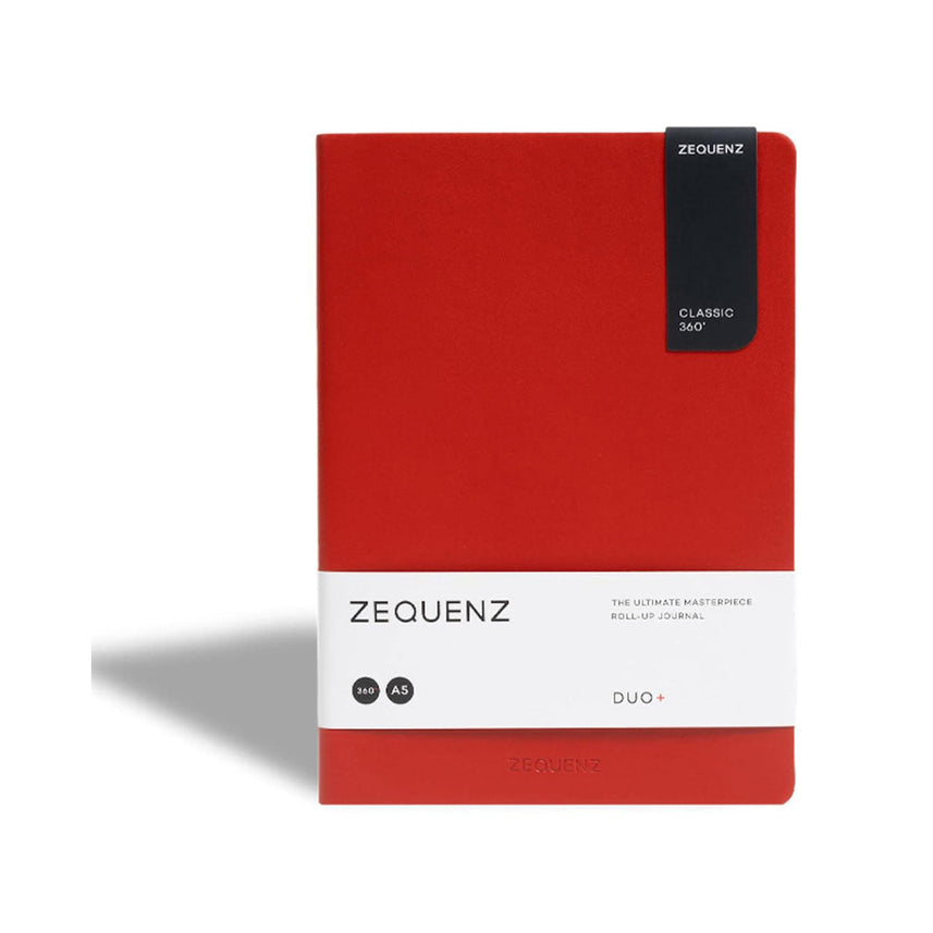 Zequenz DUO+ A5 Ruled and Blank Notebook – Alpine Sunset
