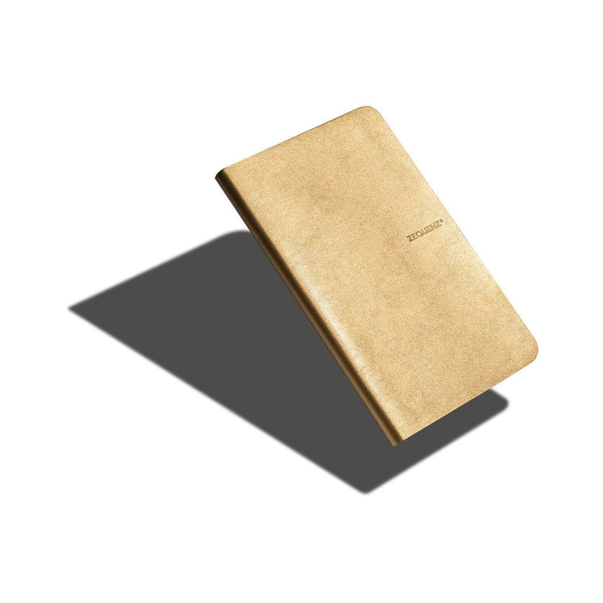 Zequenz Galaxy Series A6 Ruled Notebook – Gold
