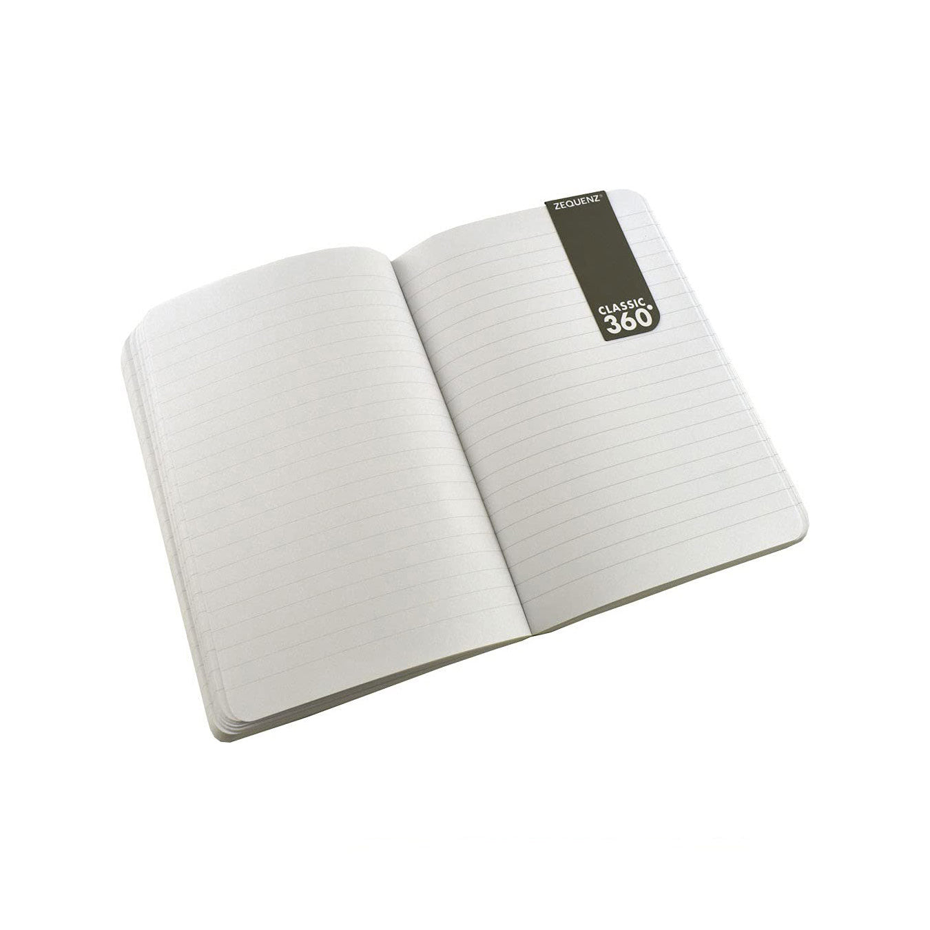 Zequenz Signature Classic B6 Ruled Notebook – Black