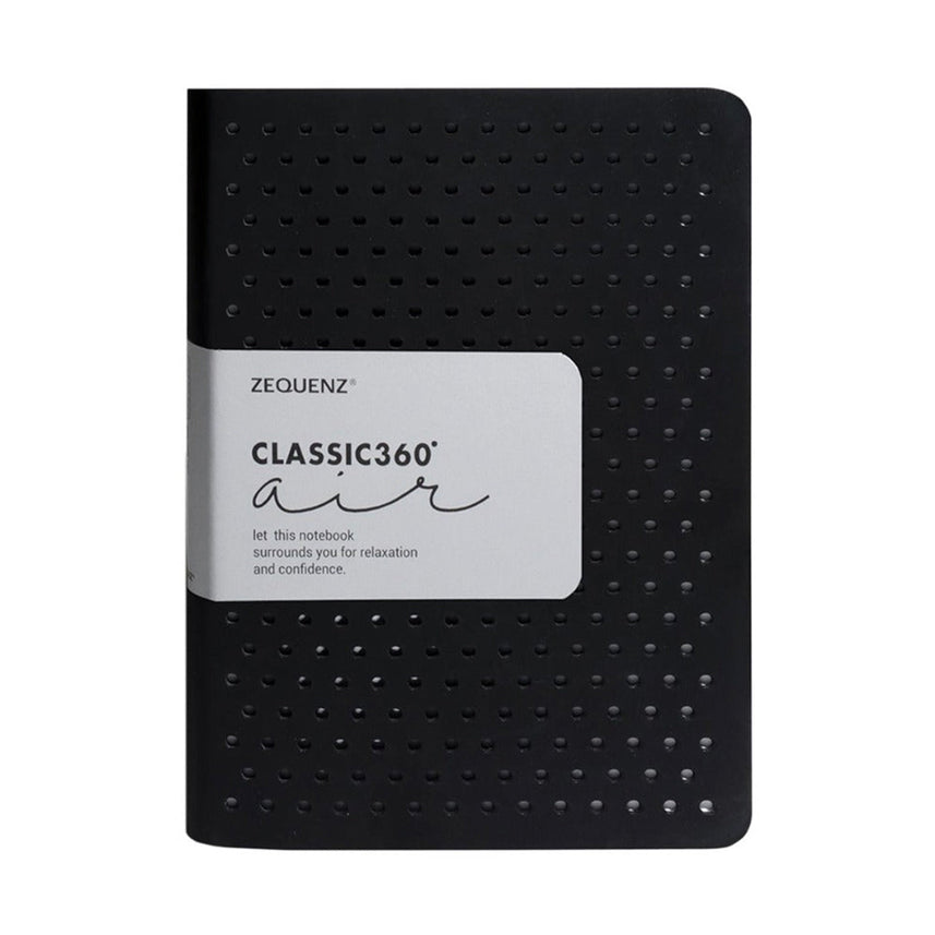 Zequenz Air A5 Dotted Notebook - Black
