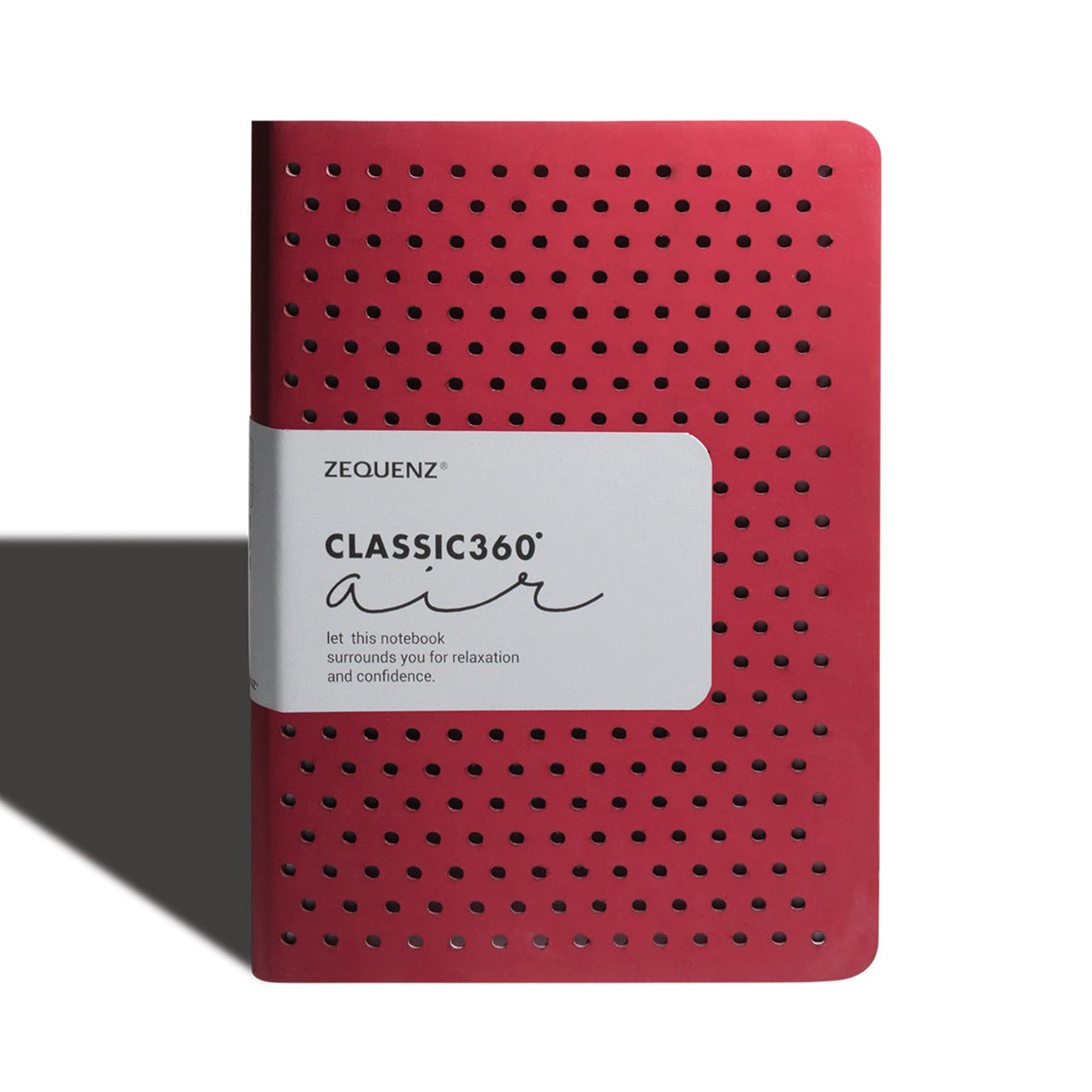 Zequenz Air A6 Dotted Notebook - Red