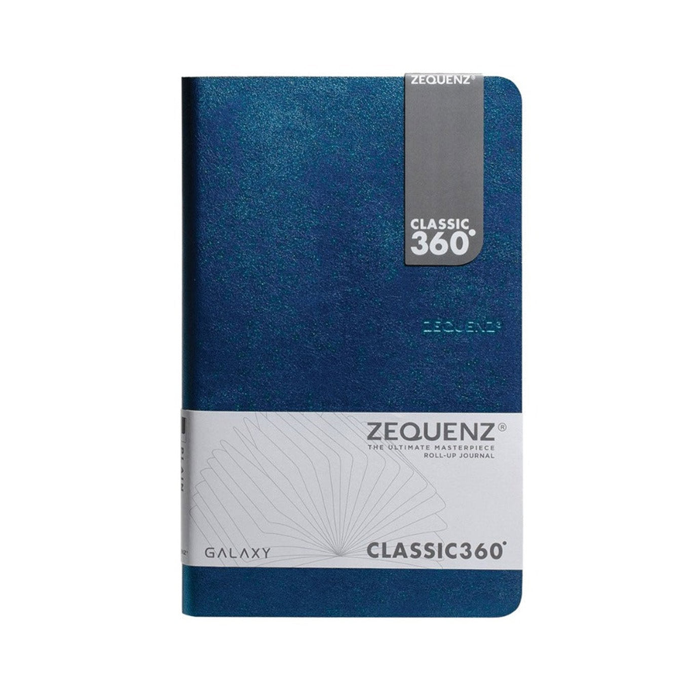 Zequenz Galaxy Series A6 Blank Notebook – Blue