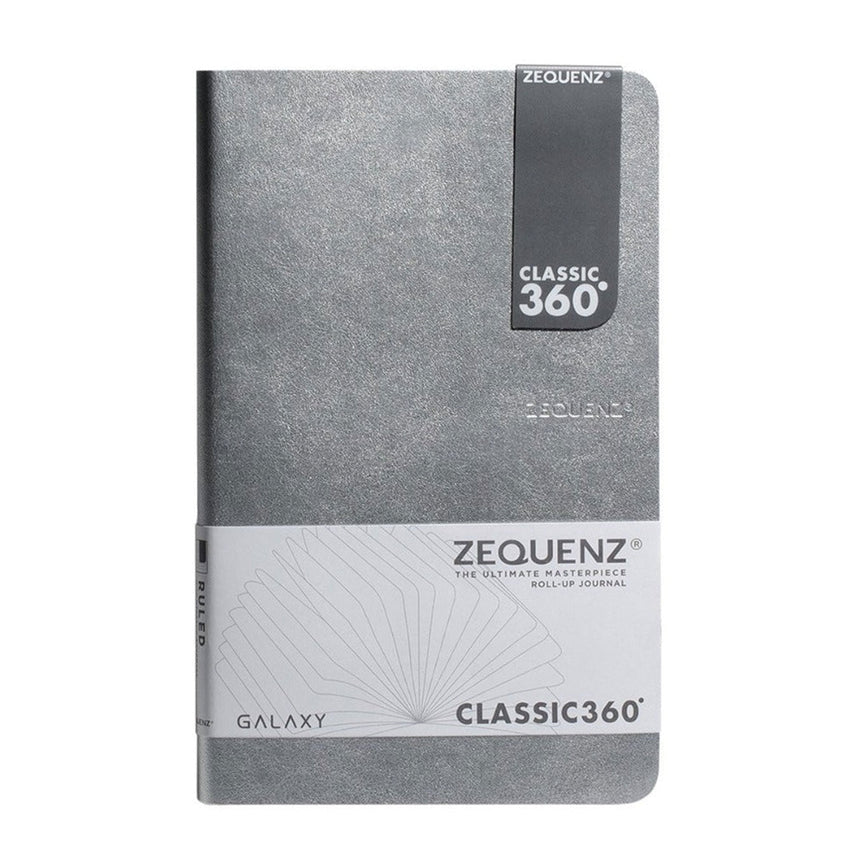 Zequenz Galaxy Series A6 Blank Notebook – Silver