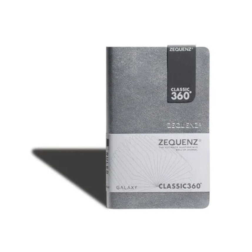 Zequenz Galaxy Series A6 Squared Notebook – Silver