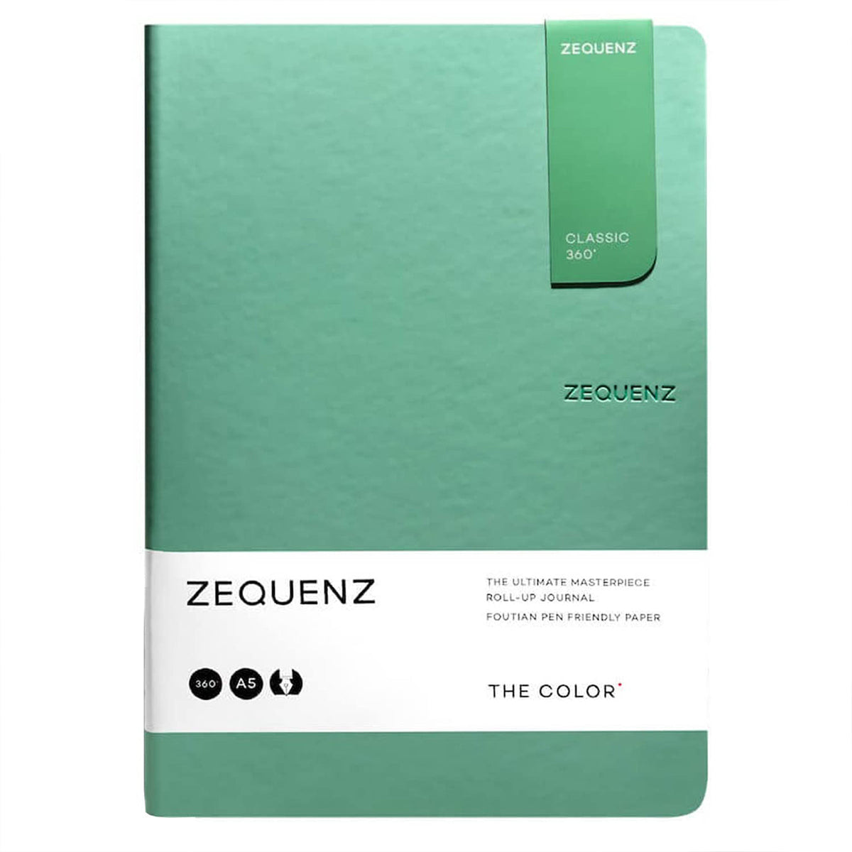Zequenz The Color A5 Ruled Notebook – Fern Edition