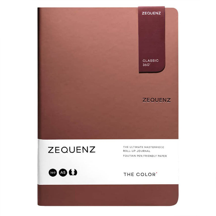 Zequenz The Color A5 Ruled Notebook - Terra