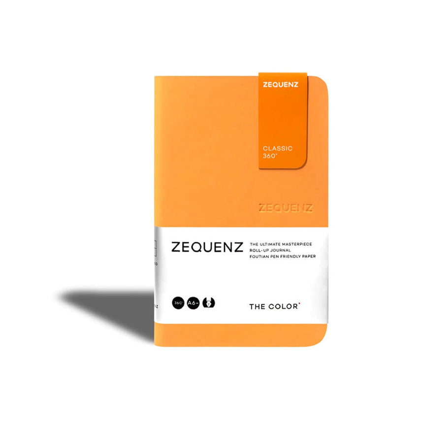 Zequenz The Color Series A6 Blank Notebook – Apricot Edition