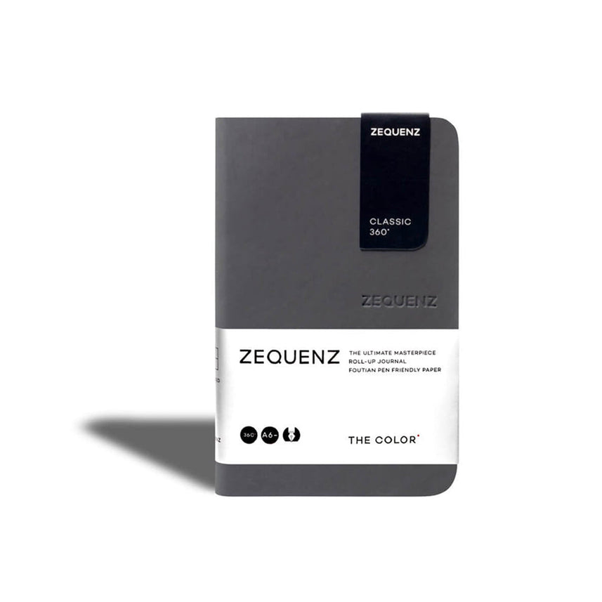 Zequenz The Color Series A6 Blank Notebook – Storm
