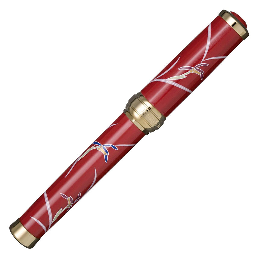 Arita Ware 400th Anniversary Fountain Pen Venetian Red Orchid [Gold] (manufactured by Koransha)