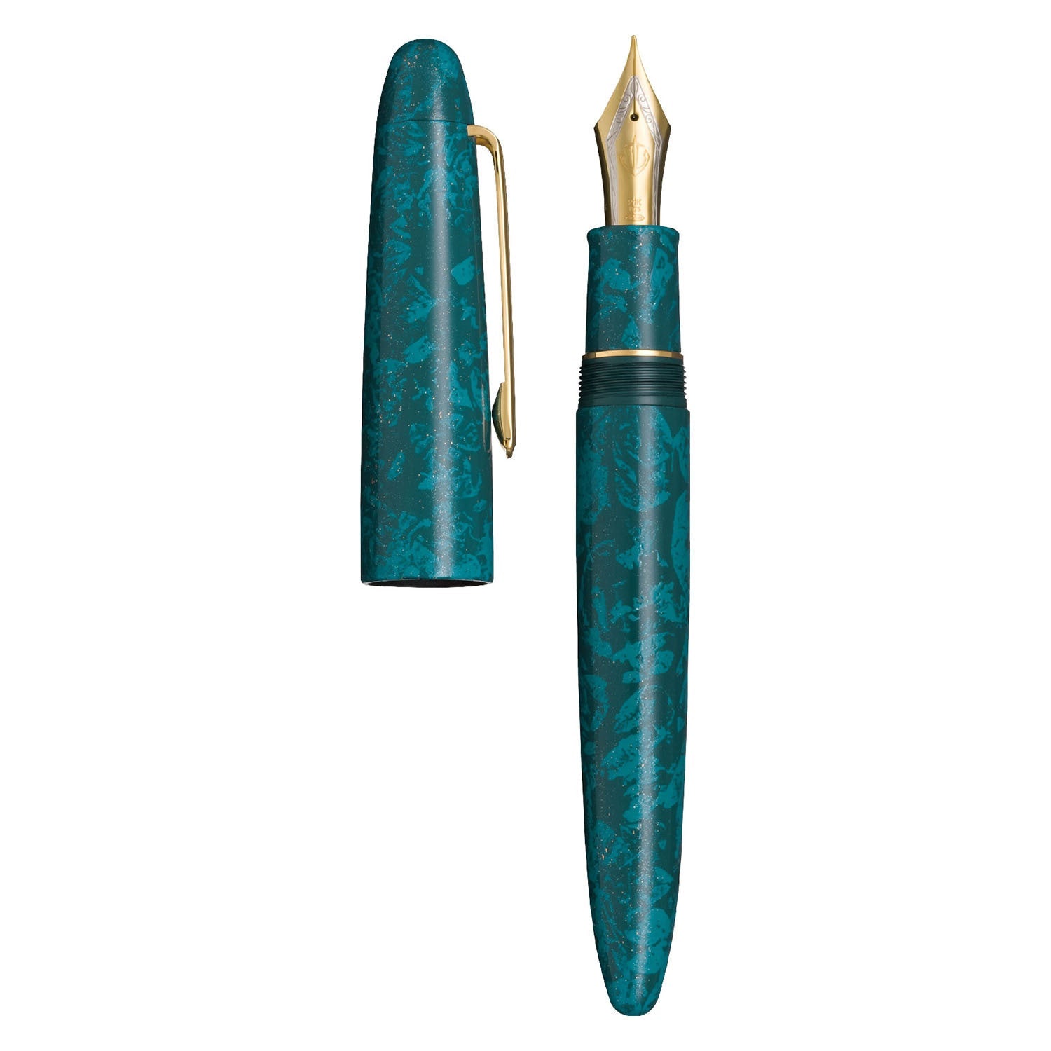 Traditional lacquer art Iromiyabi fountain pen