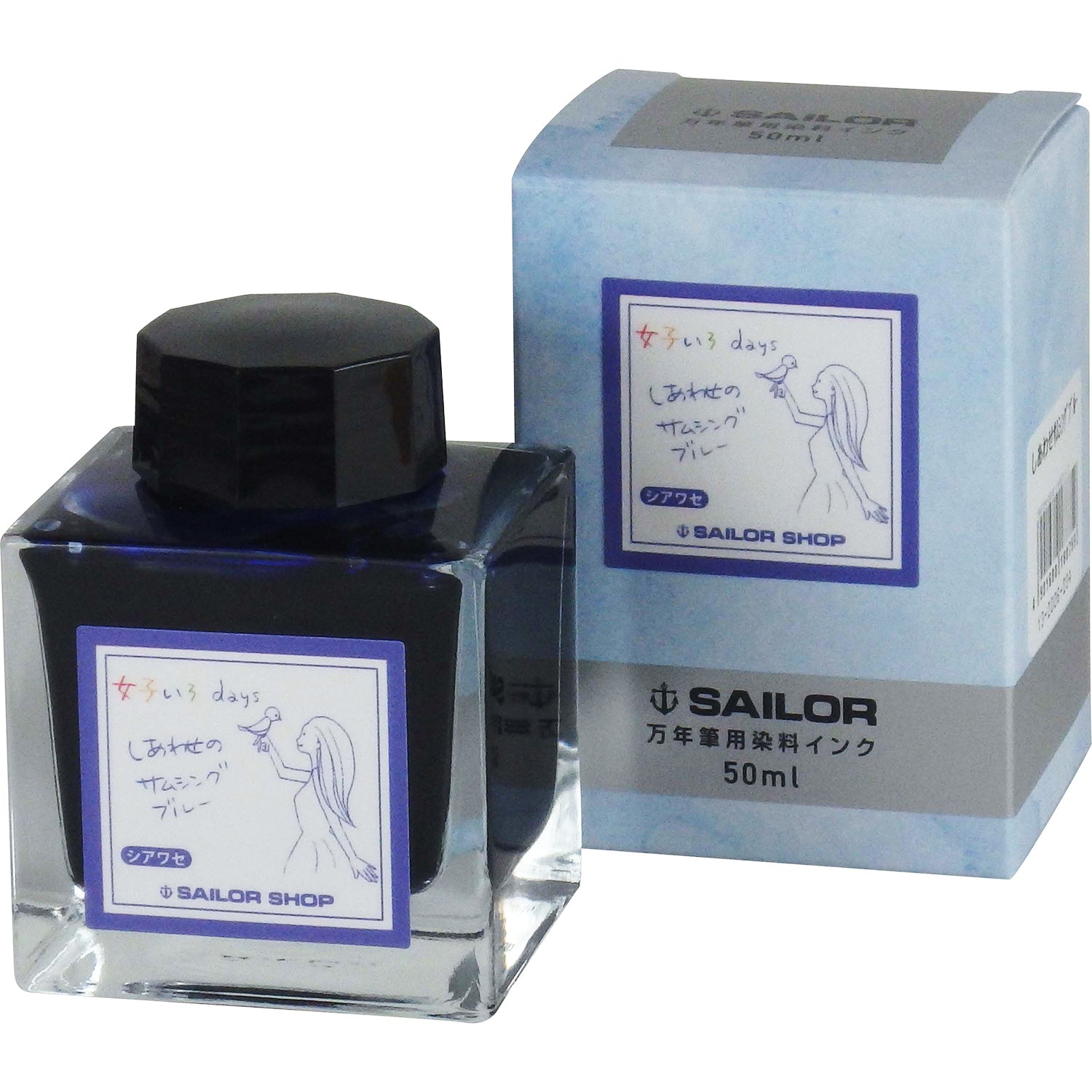 [Sailor Shop Original] Fountain pen bottle ink “Joshi Iro days”