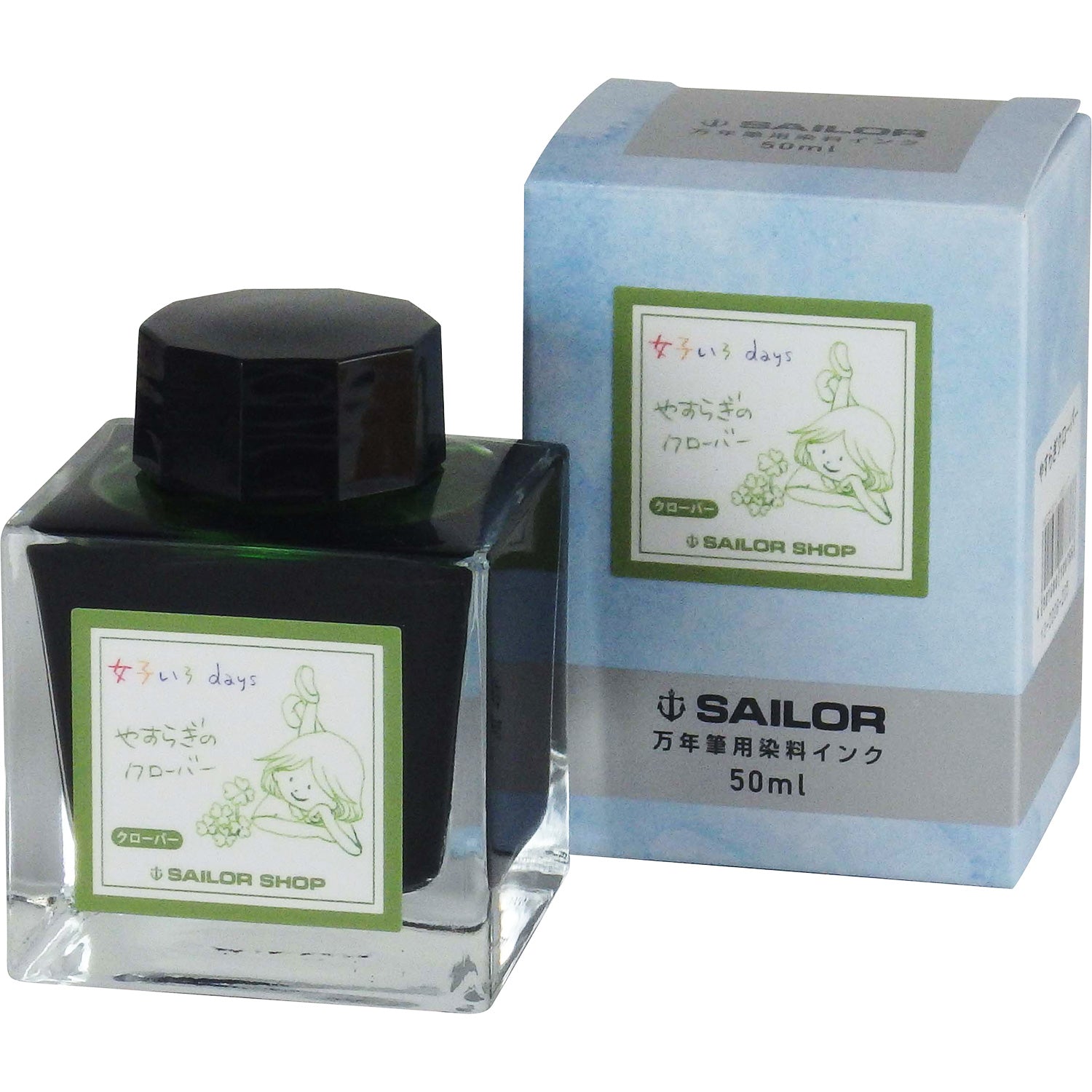 [Sailor Shop Original] Fountain pen bottle ink “Joshi Iro days”