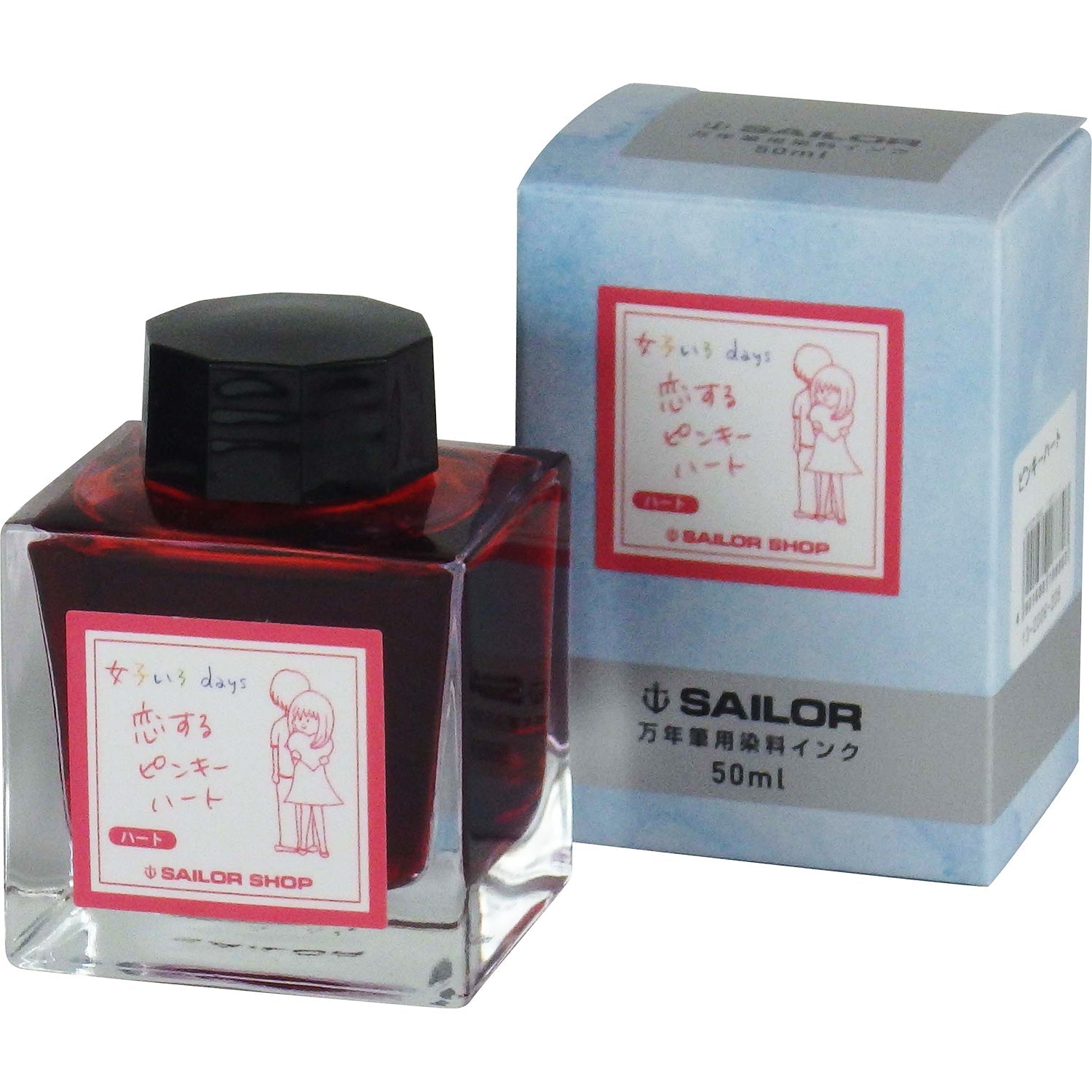 [Sailor Shop Original] Fountain pen bottle ink “Joshi Iro days”