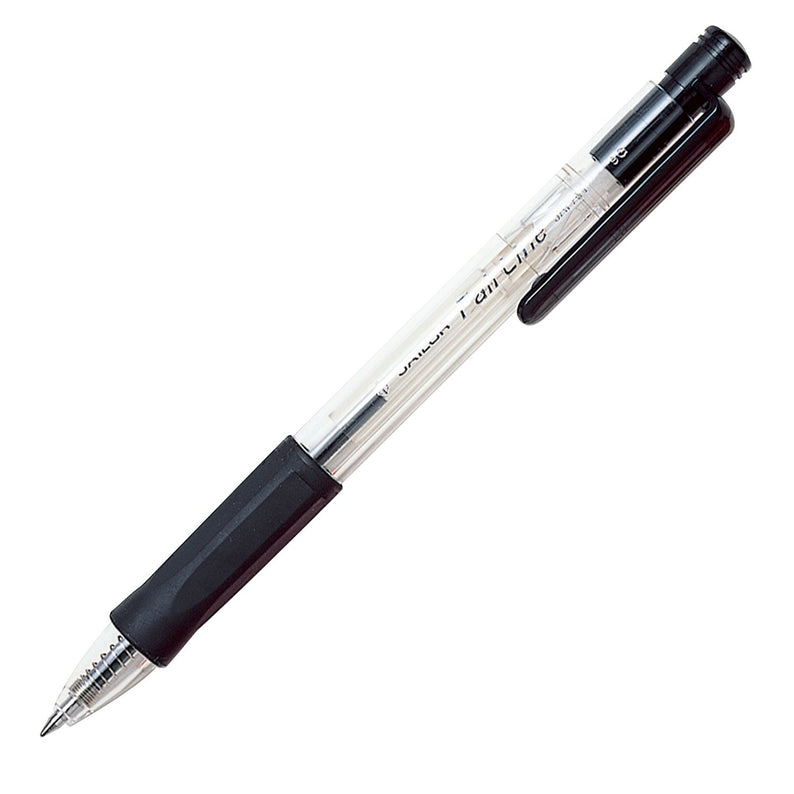 Fairline color clear ballpoint pen set of 10