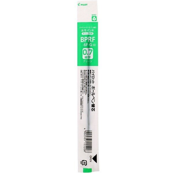 Pilot Ballpoint Pen Refill - BPRF-6F-B/R/L/G (0.7mm) - For Cap & Retractable Type