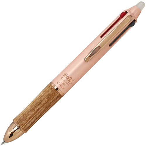 Pilot 4 Color Ballpioint Multi Pen Frixion Ball4 Wood - 0.5mm