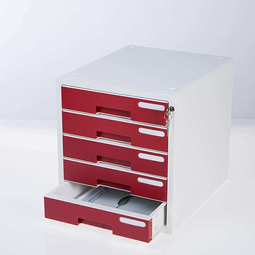 Litem System Color File 5 Drawers Cabinet - SCOOBOO - 280013 - Pen Stand & Organisers