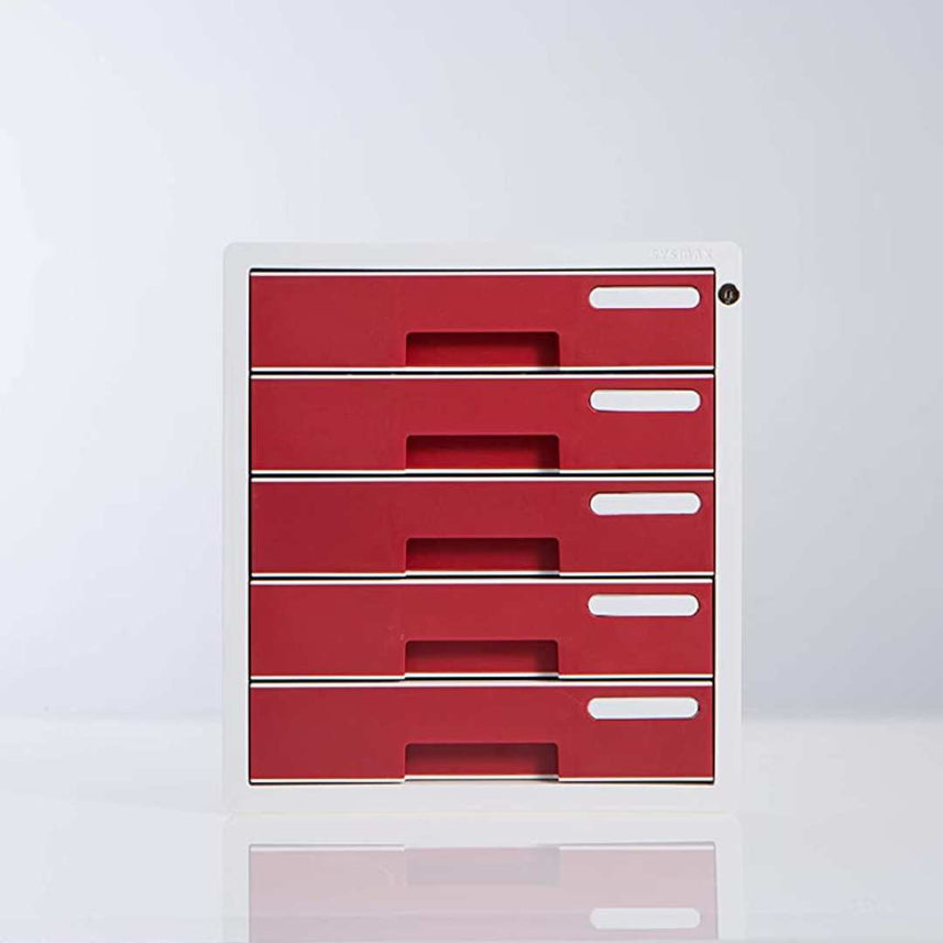 Litem System Color File 5 Drawers Cabinet - SCOOBOO - 280013 - Pen Stand & Organisers