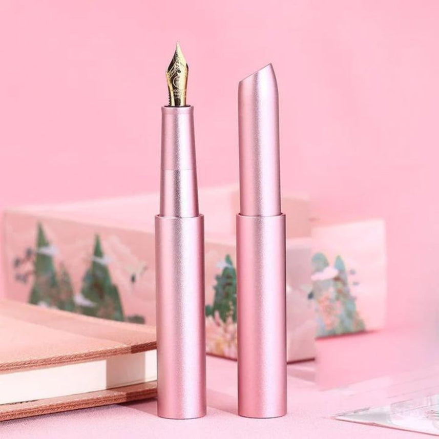 Moonman Metal Candy Lipstick Fountain Pen - SCOOBOO - MKH-01E - Fountain Pen