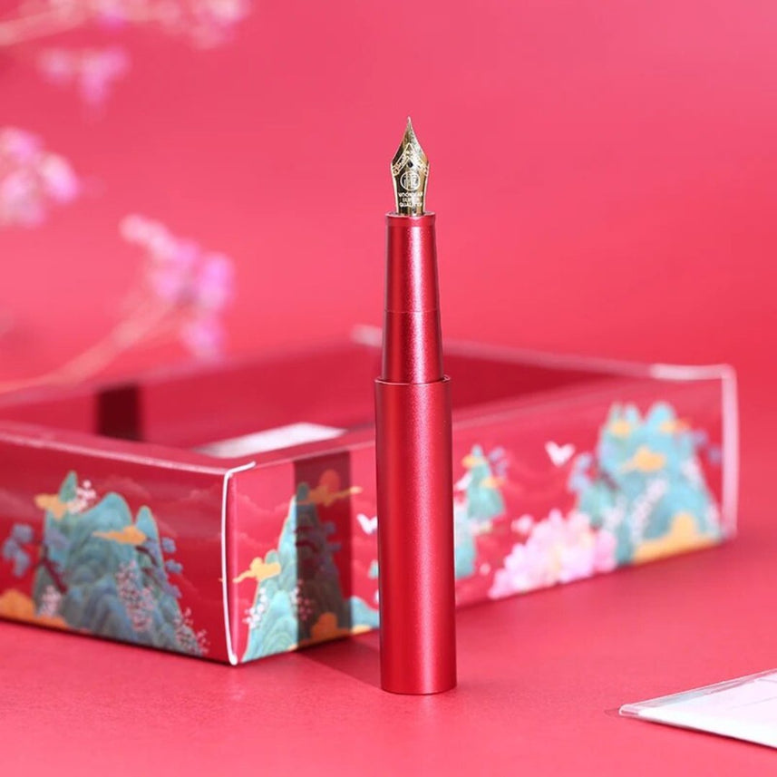 Moonman Metal Candy Lipstick Fountain Pen - SCOOBOO - MKH-01E - Fountain Pen